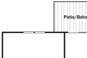 a floor plan of a house with bedrooms and a living room